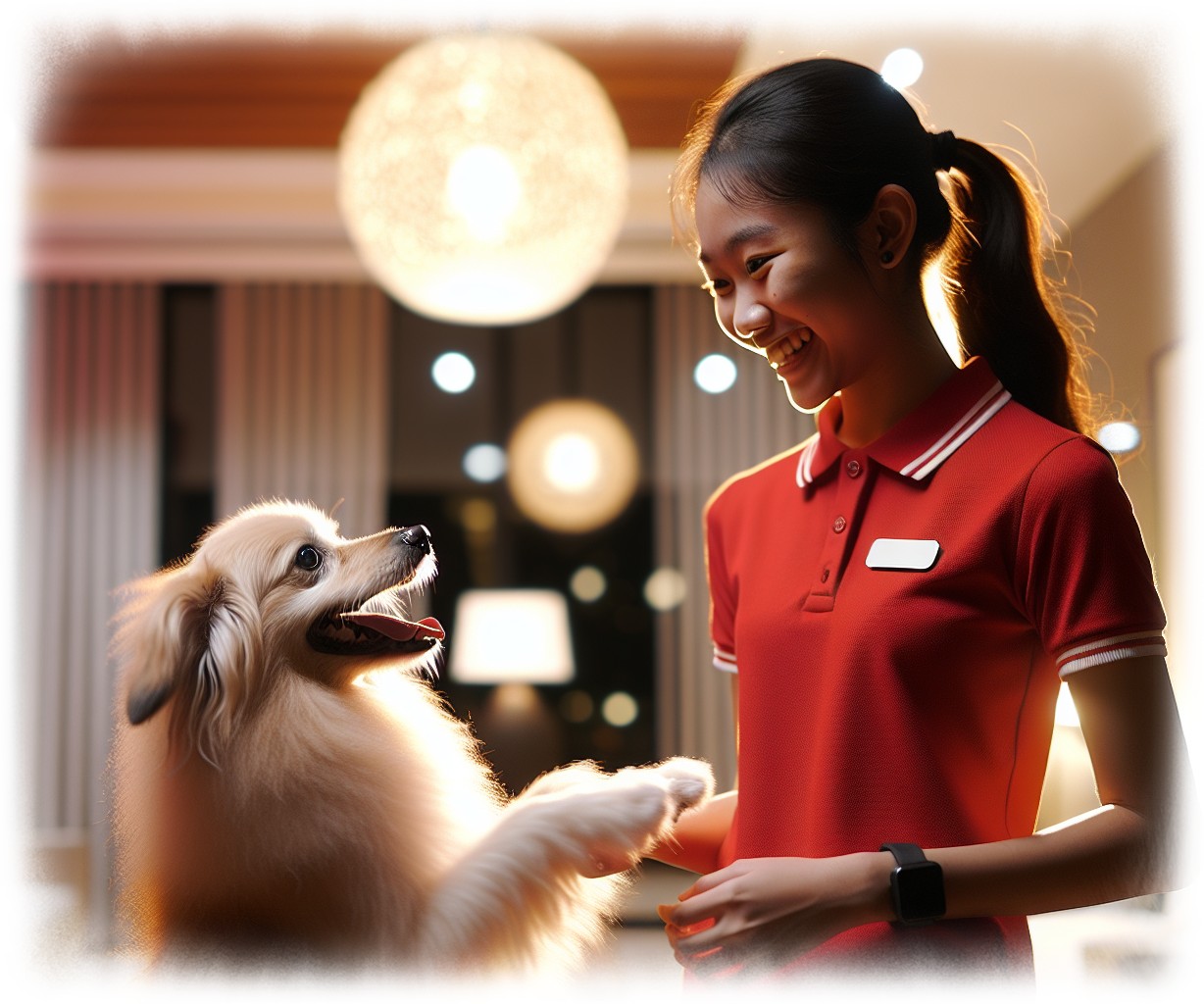 The Ideal Maid to Take Care of a Pet